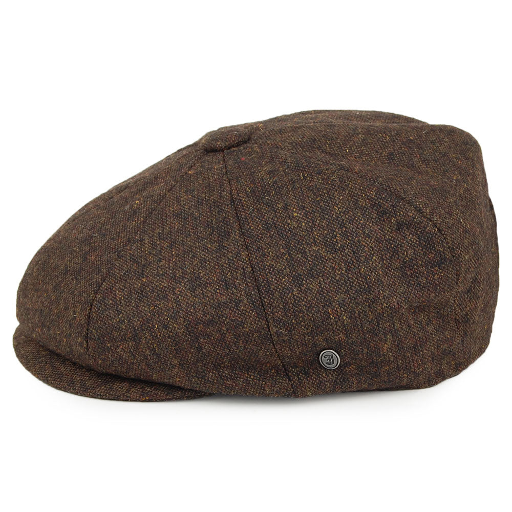 Gorra Newsboy Falconbrook de Jaxon & James Marrón al por mayor