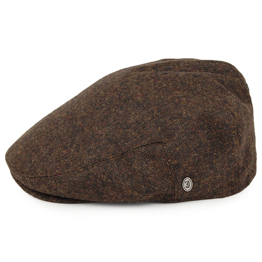 Gorra plana Tyburn de Jaxon & James Marrón al por mayor