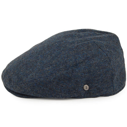 Gorra plana Tyburn de Jaxon & James Azul Marino al por mayor